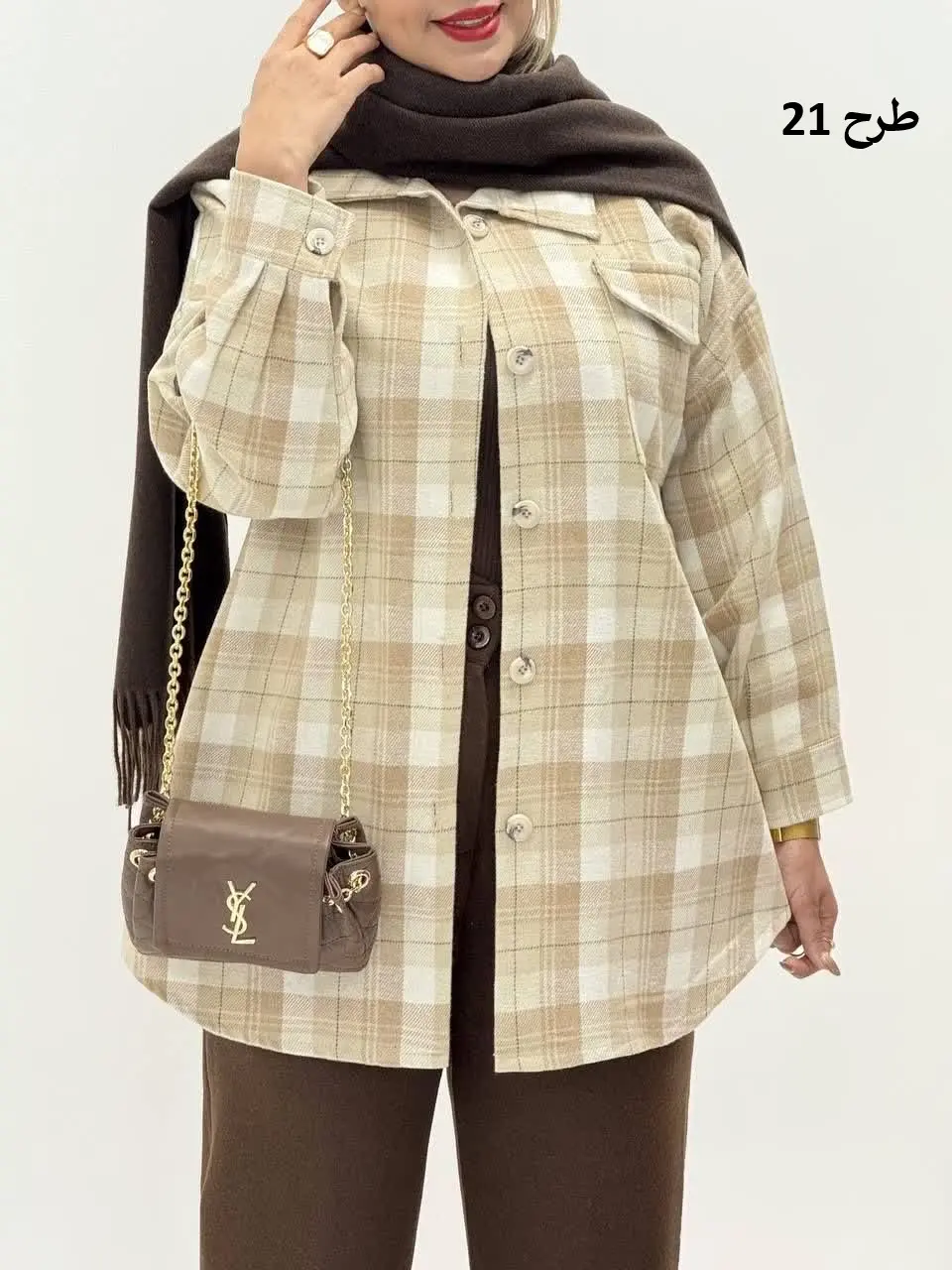 3562-شکت چهارخونه وانیل